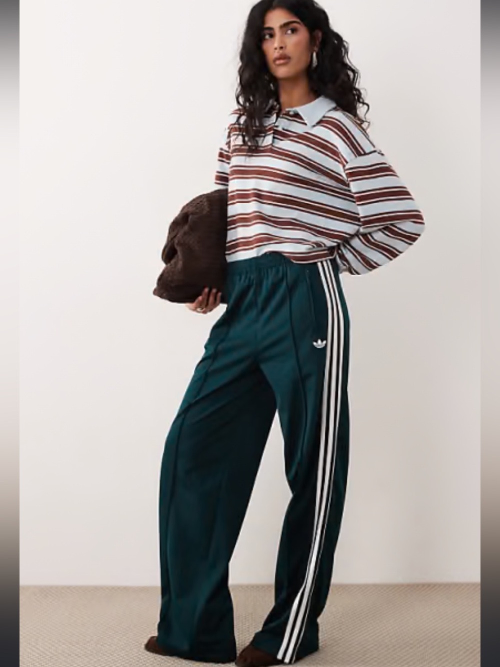ADIDAS WOMENS 3 STRIP FIREBIRD TRACK PANTS SZ XS NWT AURA GREEN HTF COLOR